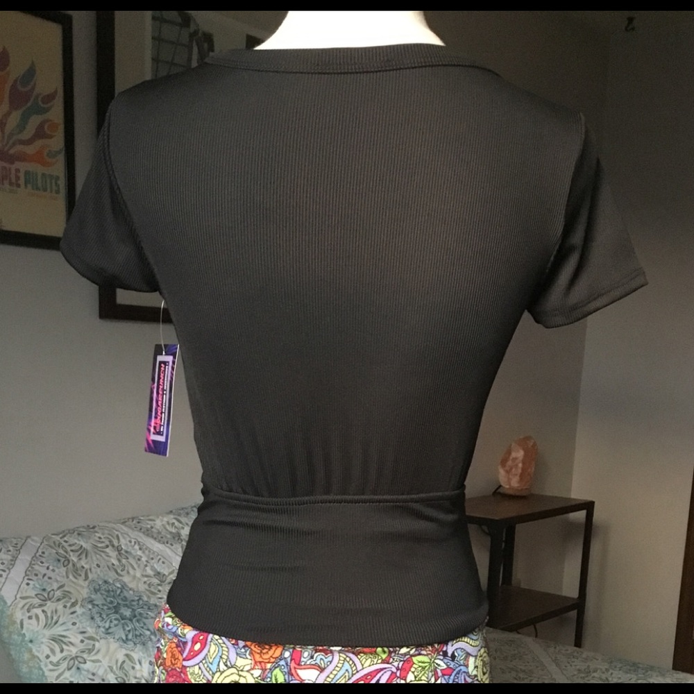 Corset lace up crop top - Picture 7 of 7